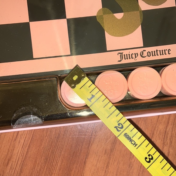 Brand New in Box Original Juicy Couture Checkers Set - Picture 10 of 10